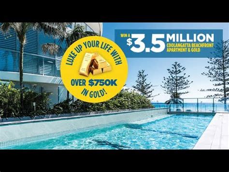 RSL Draw 414│ $3.5M Coolangatta Beachfront Apartment & Gold!.
